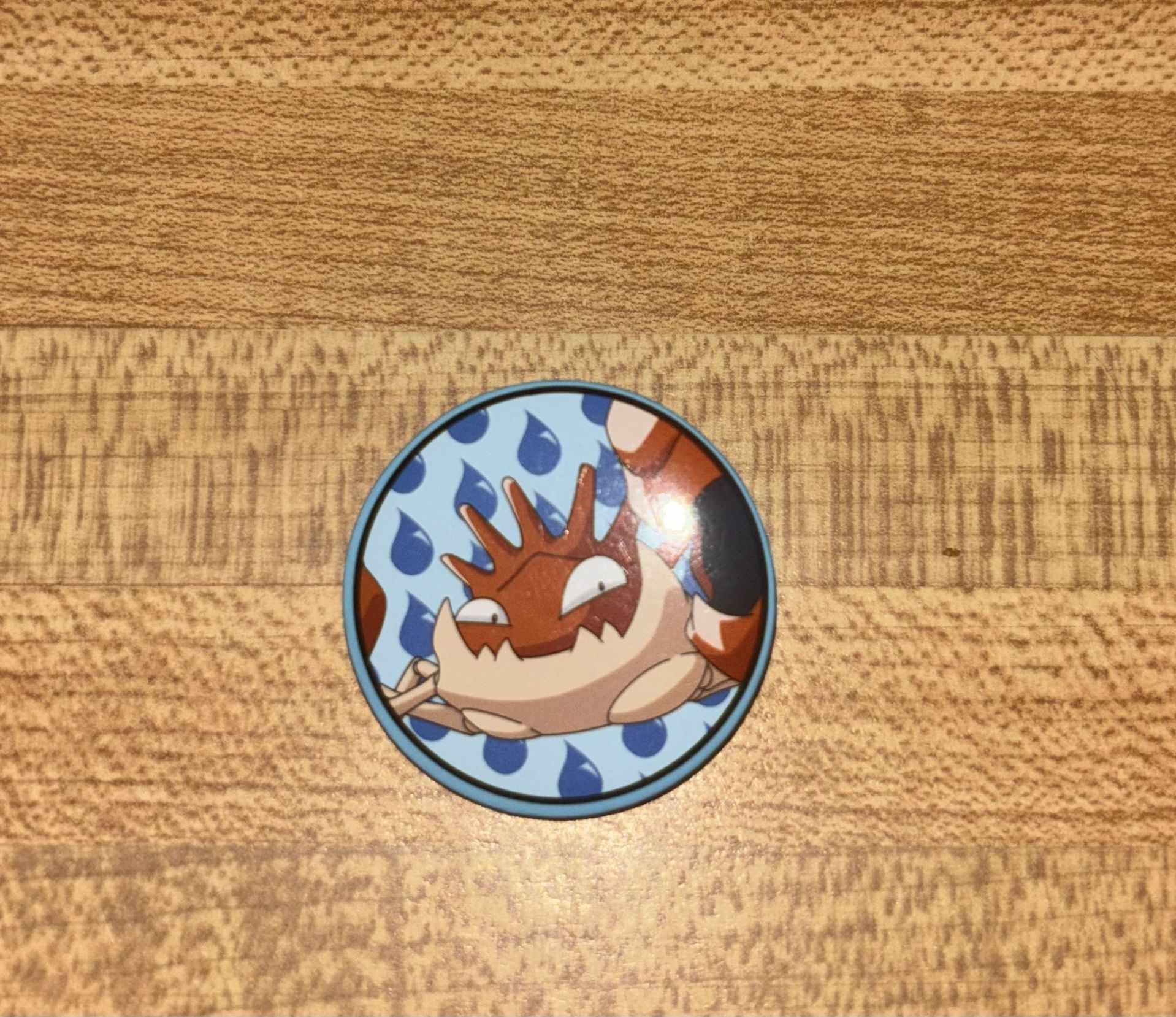 Kingler Pokemon Button 