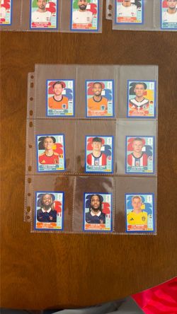 Panini FIFA World Cup 2026 BLUE BORDER Sticker Lot 40+ Rare Parallel Stickers