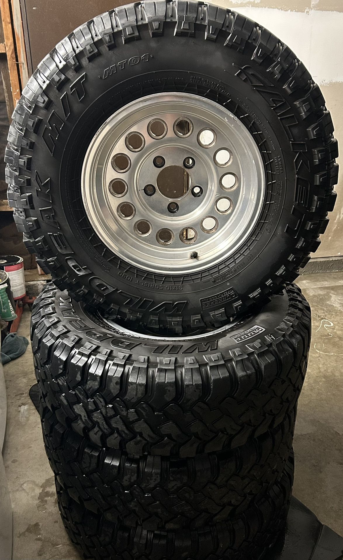 Falken Wildpeak MT Tires And Rim 