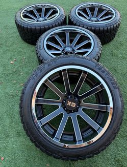 22! Inches chevy silverado wheels and tires