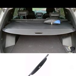 Retractable Cargo Cover - Fits Toyota Prius (2016-2022) - Black