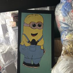 Pintura a echa a mano $25