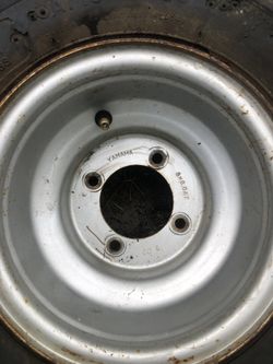 Yamaha Rear Rims And Tires