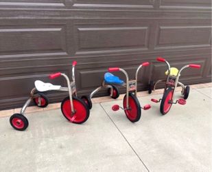 Lakeshore Vintage Silver Ride Trike 75.00 each one