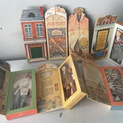 Vintage Retro Hallmark Famous Americans Series 1 1979 Collectible Dolls