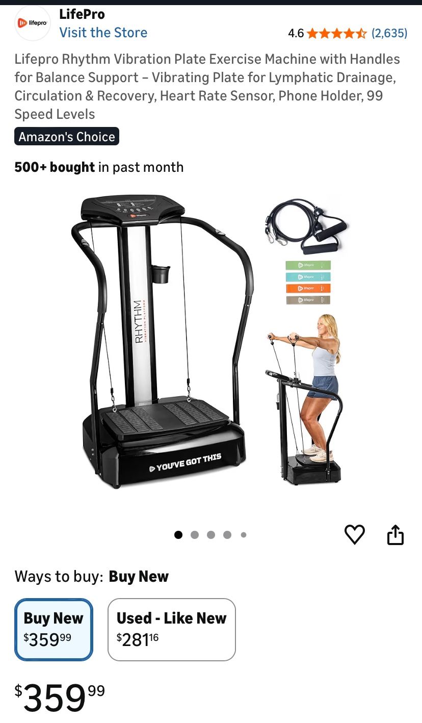 Vibrating Machine For Exercise