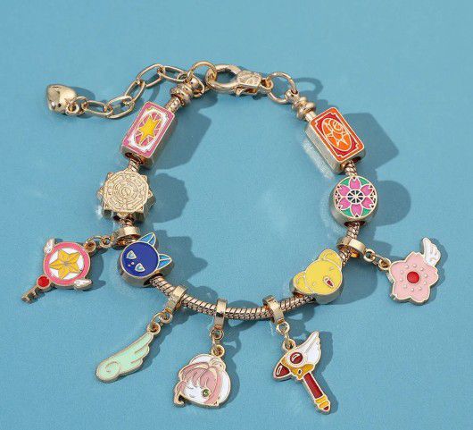 Captor Card Sakura Charms Bracelets 