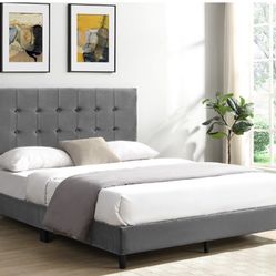 New Queen Size Bed With Mattress And Free Delivery 