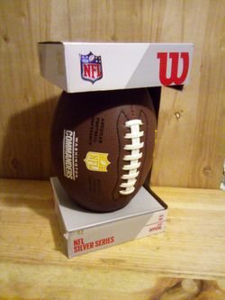 NFL silver series Washington Wilson commanders full size football
