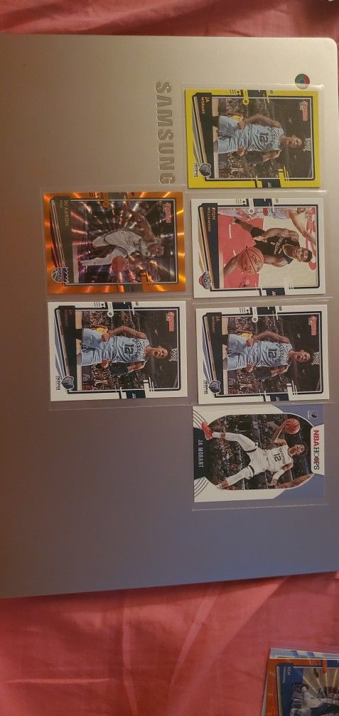 Ja Morant And Zion Card Lot 