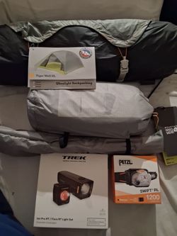 ReI tents and lights brand new