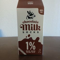  Premium Chocolate Milk Socks 