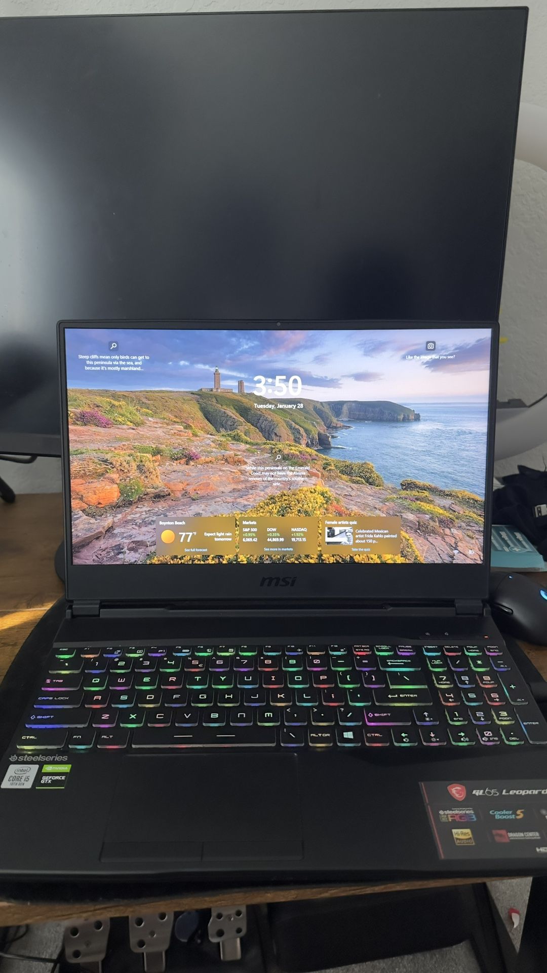 MSI gaming laptop