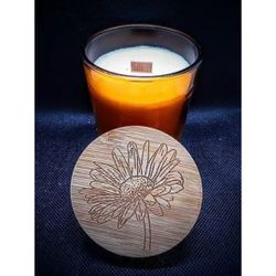All Natural Soy Wax Wood Wick Candles