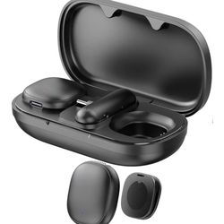 ☆ Phone Microphone AI Noise Filter - Mini Go 2 Wireless Lavalier Microphones for iPhone 17 Android with Charging Case Lapel Mic for Content Creators V