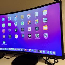 27’ curve computer monitor