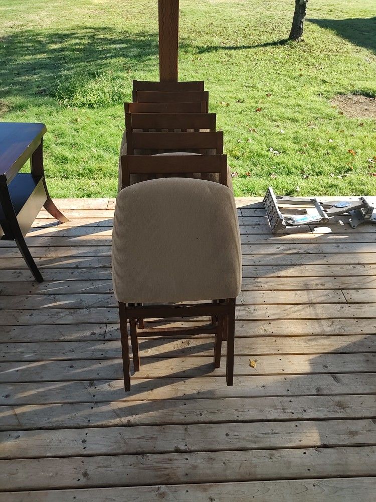 Costco Wood Padded Folding Chair
