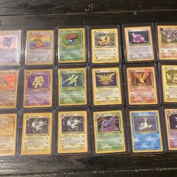 Vintage Pokémon Cards (Holos)