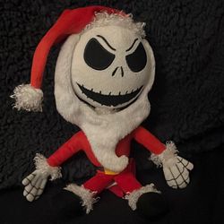 nightmare before christmas jack (as santa) plush
