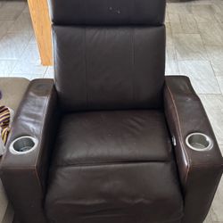 Brown Recliner 