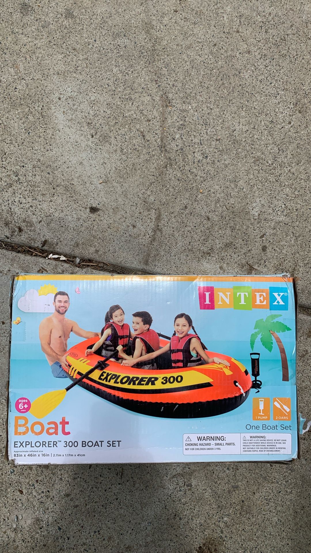Explore 300 boat set