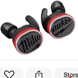 Milwaukee REDLITHIUM USB Bluetooth Jobsite Ear Buds