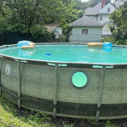 Colman Steel Frame Above Ground Pool