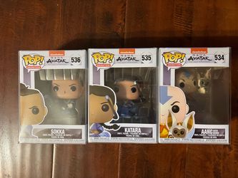 Funko Pop! Avatar: The Last Airbender Set (3 Pops)