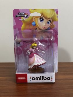 Super Smash Bros Peach Amiibo