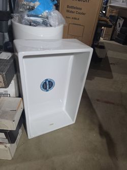 Kitchen sink ceramic 30Wx18Dx7.5H