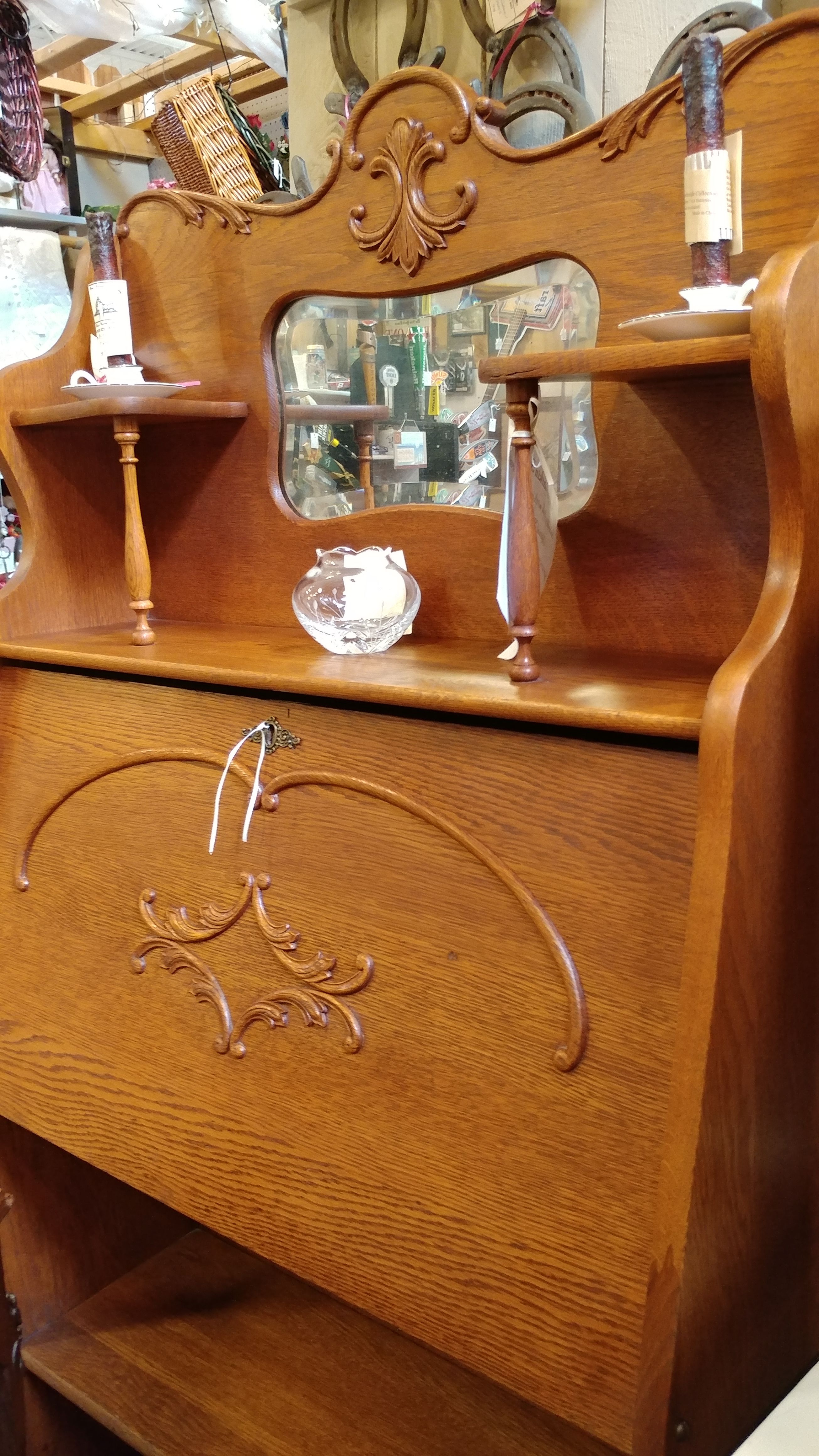 Larkin Secretary Drop Front Desk