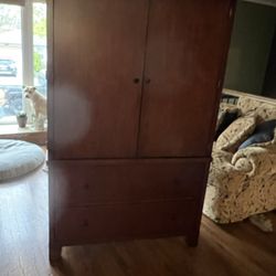 Pottery Barn Armoire