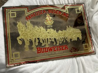 Budweiser Mirror 24x16