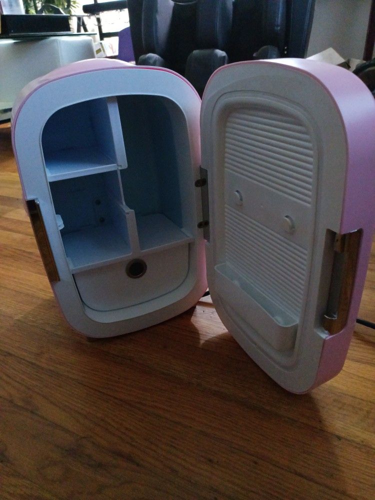 Pink Vanity Mini Fridge
