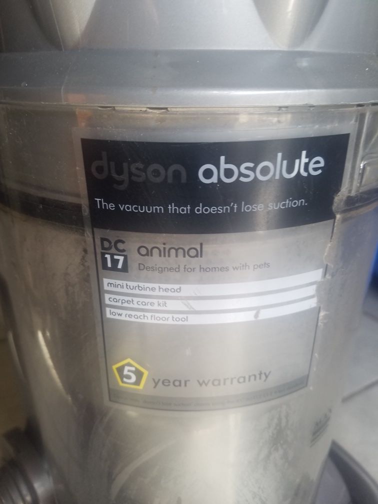 Dyson absolute DC 17 animal upright vacuum