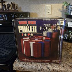 Brand New World Series Premium Poker Chip Set."CHECK OUT MY PAGE FOR MORE DEALS "