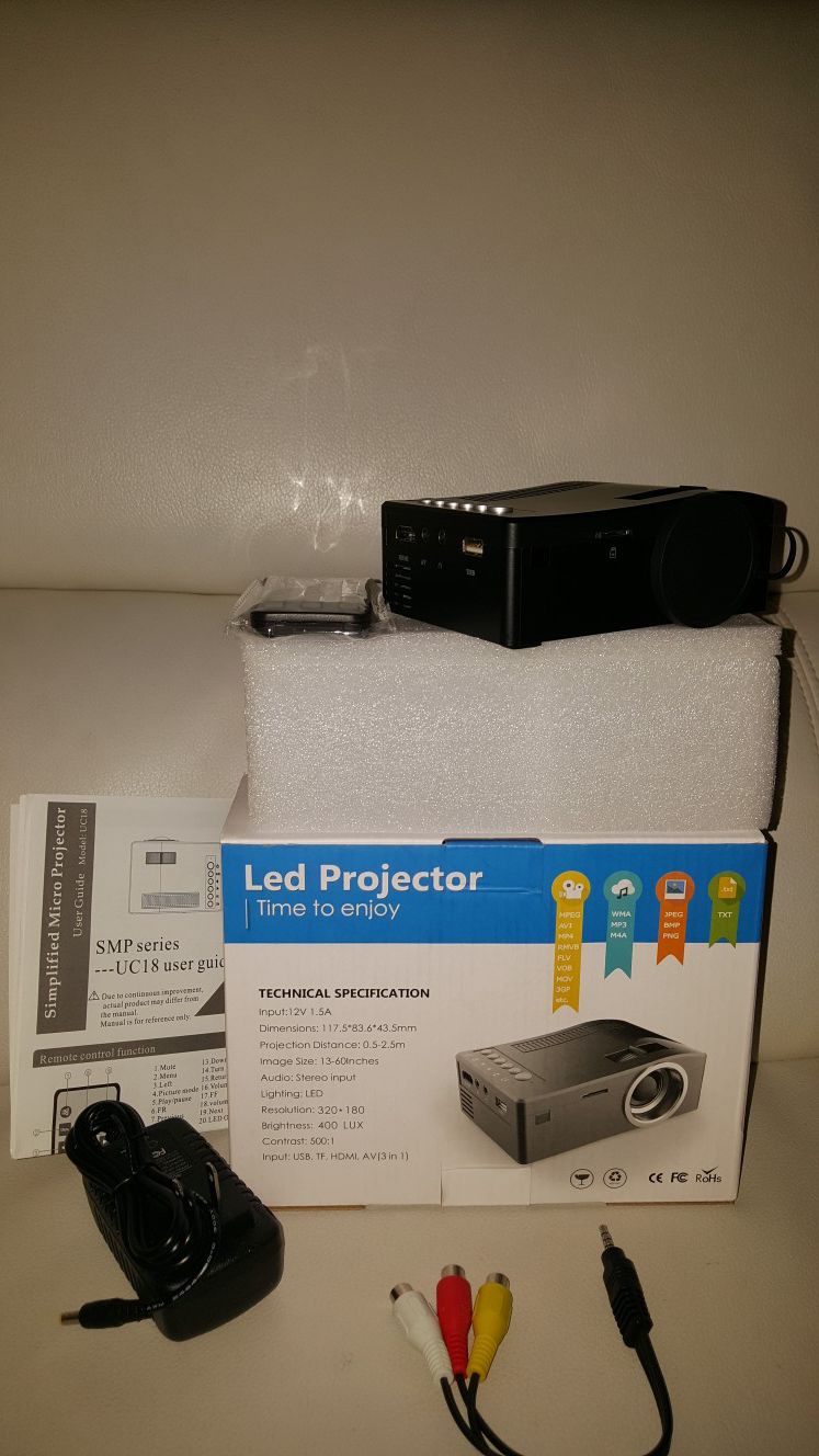Mini projector high resolutoon
