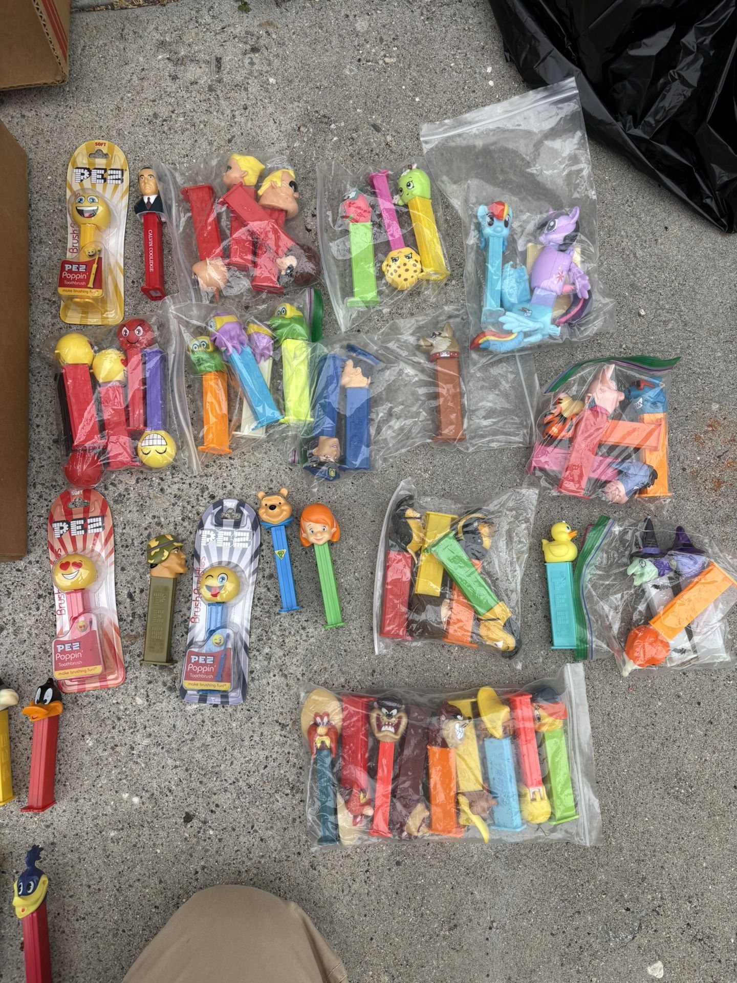 Vintage PEZ dispensers Lot of 65+