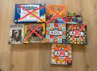 Board Games Collection – Azul / Sherlock Holmes & More
