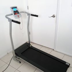 ANCHEER Folding Electric Treadmill – Compact Cardio Machine