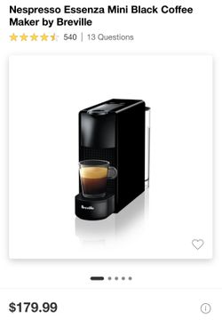 Breville Nespresso Maker Essenza Mini