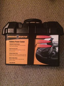 Minnkota minn kota battery power center NIB