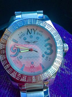 King Master Silver Watch