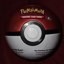 Pokemon Poke Ball Tin (New)