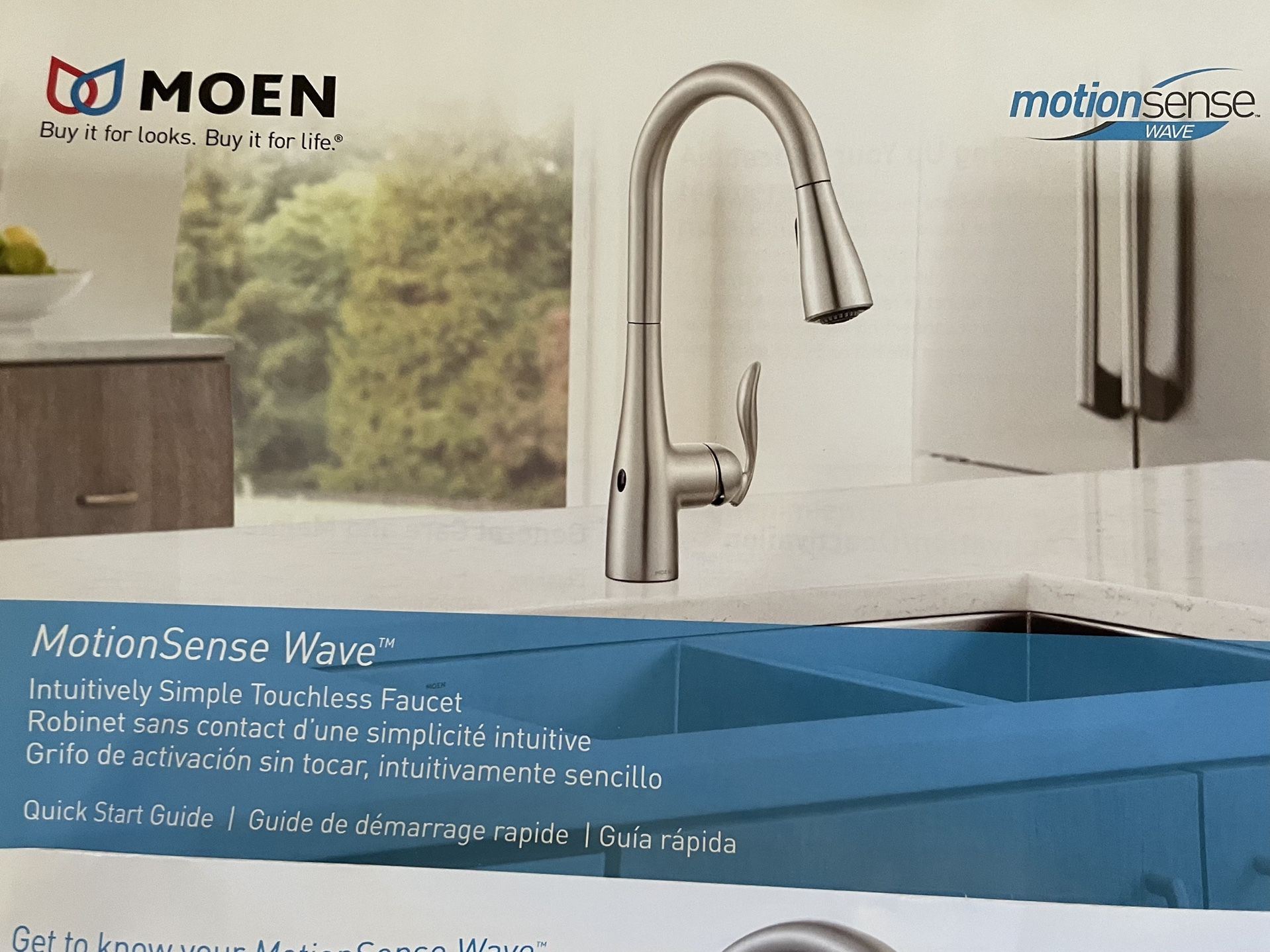 MOEN MotionSense Wave Faucet