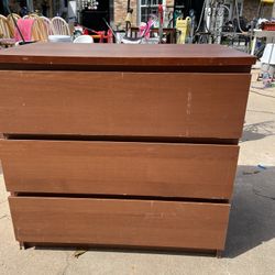 IKEA Dresser With Three Drawers 