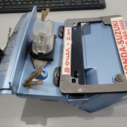 1984 Honda Scooter Elite 125/150 Rear License Plate Fairing/with Light