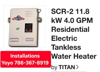 Tankless water heater