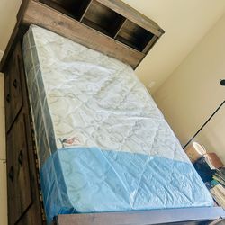 Full Size Bed With Mattress Include With Purchase