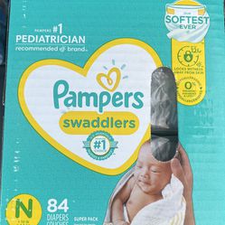 Pampers Newborn Box Of Diapers Count 84